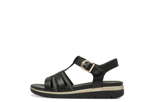 28261-44 cuir 4 cm noir