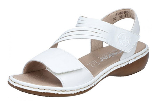 65964 cuir 2 cm blanc