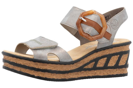68176 cuir 5 cm gris
