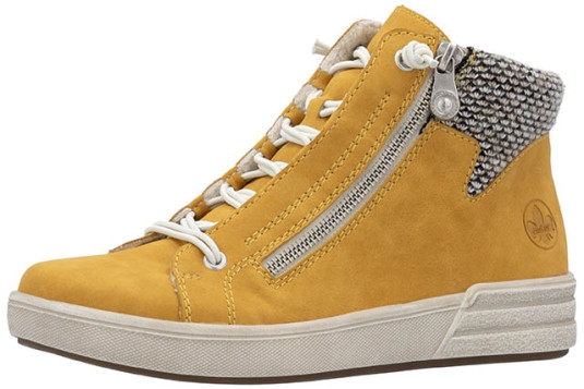 x0750 cuir 2 cm jaune