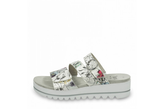 27266-26 cuir 4 cm blanc