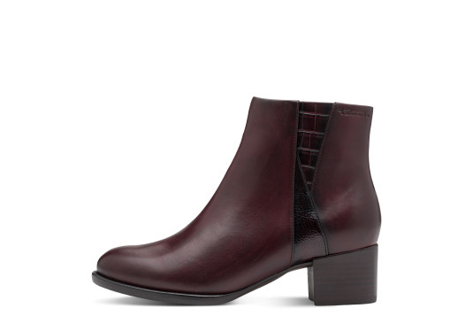 25366-45 cuir 4 cm bordeaux