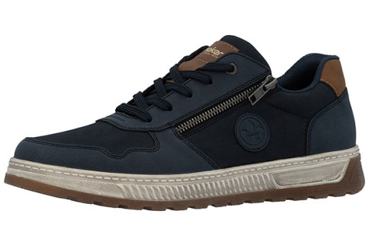 37029 cuir 2 cm marine