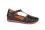 CADAQUES - CUIR - 4 CM - NOIR