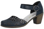 40902 cuir 5 cm marine