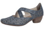 43773 - CUIR - 4 CM - MARINE