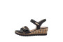 R6266 - CUIR - 4 CM - NOIR