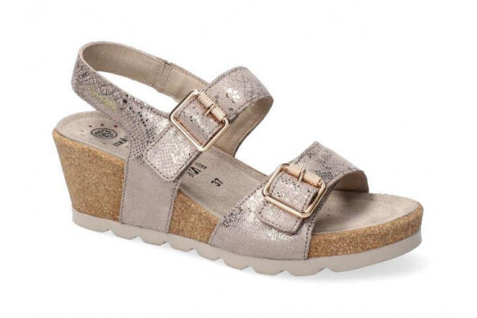 alyce cuir 4 cm beige