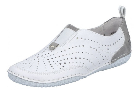 43663 cuir 2 cm blanc