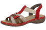 65918 cuir 3 cm rouge