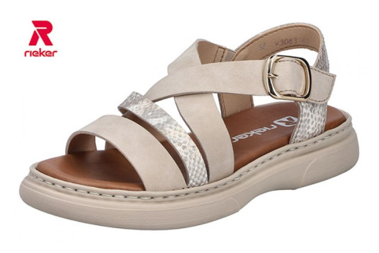 v3063 cuir 3 cm beige