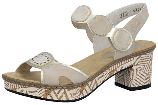 63876 cuir 5 cm beige