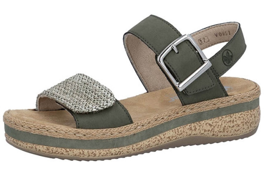 v0951 cuir 3 cm vert