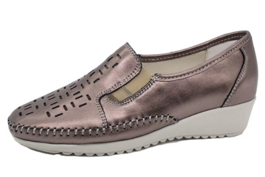 marthe cuir 4 cm bronze