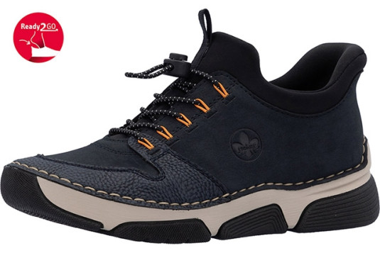45963 cuir 3 cm marine