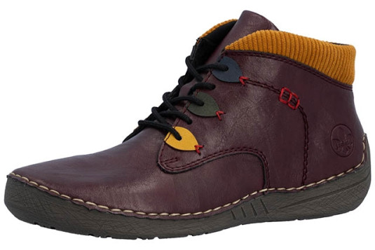 52544 cuir 3 cm bordeaux