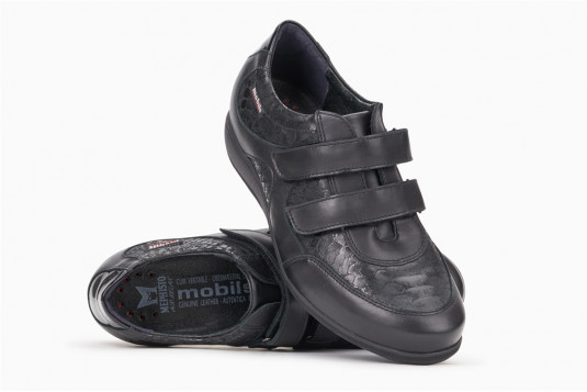 jenna cuir 2 cm noir