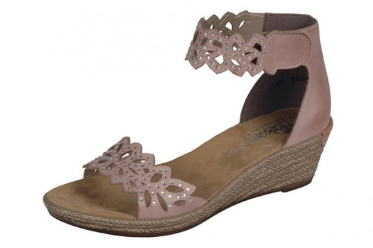 62485 cuir 4 cm rose